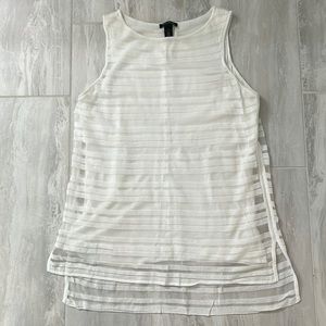 Women’s White House Black Market sleeveless top size large